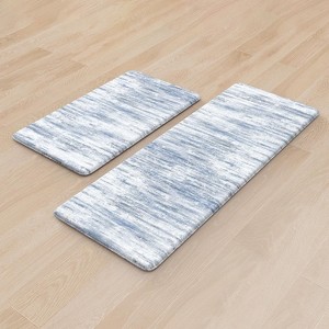 BAGOKIE Anti Fatigue Kitchen Mat Set, 17.3" x 47"+17.3" x 29" - 1 of 4
