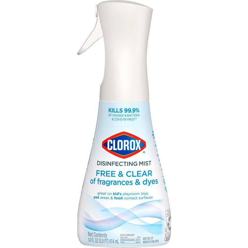 Clorox Free &#38; Clear Ready-to-Use Disinfecting Mist - 14oz, 3 of 24