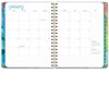 Global Printed Products Hardcover CY 2025 Fashion Planner - 8.5"x11" (Rainbow Petals) - 2 of 4