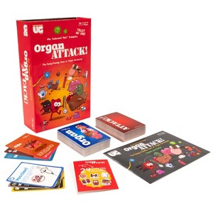 University Games Organ Attack Game: Classic Board for 4-6 Players, Social Skills, 30-45 Min Play, Includes Cards, Instructions - 1 of 4