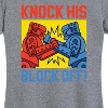 Women's - Rock 'Em Sock 'Em Robots - Knock His Block Off Short Sleeve Graphic T-Shirt - 2 of 4