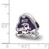 Black Bow Jewelry Sterling Silver East Carolina Pirates NCAA Bead Charm - 2 of 3