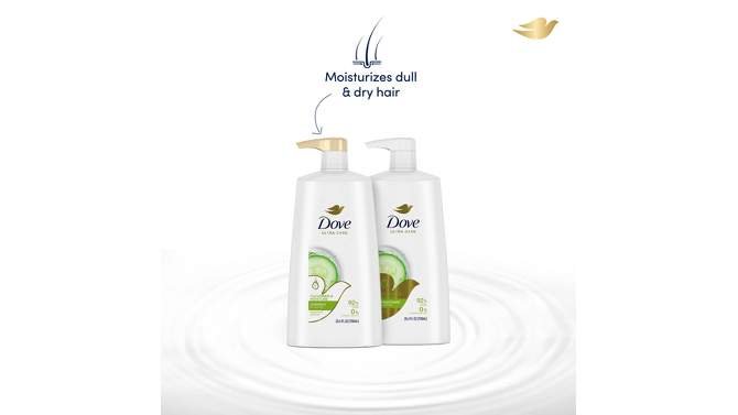 Dove Beauty Cucumber &#38; Moisture Shampoo - 25.4 fl oz, 2 of 8, play video