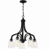Craftmade Lighting Grace 5 - Light Chandelier in  Espresso - 2 of 4
