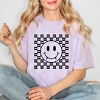 Simply Sage Market Halloween Bat Smiley Face Garment Dyed Tee - 2 of 4