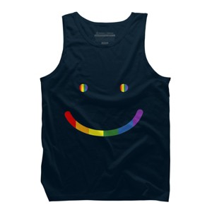 Adult Design By Humans Pride Smile By Legato Tendo Tank Top - 1 of 2