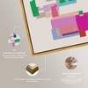 Art Remedy Dreaming of a dream Geometric Modern Color Block Abstract Wall Art Framed - 4 of 4