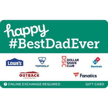 Happy BESTDADEVER Gift Card (Email Delivery)