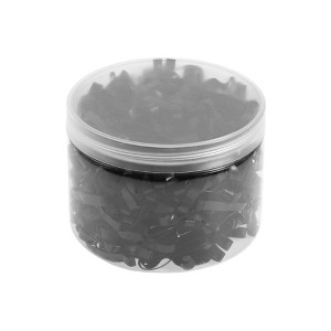 Unique Bargains Women Fashion Hair Rope Black 500 Pcs - 1 of 4