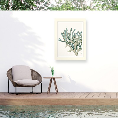 "Blue Underwater Scenes 1 C" Outdoor Canvas
