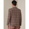 Lars Amadeus Men's Color Block Business Office Checked Patterned Sports Coat - 3 of 4