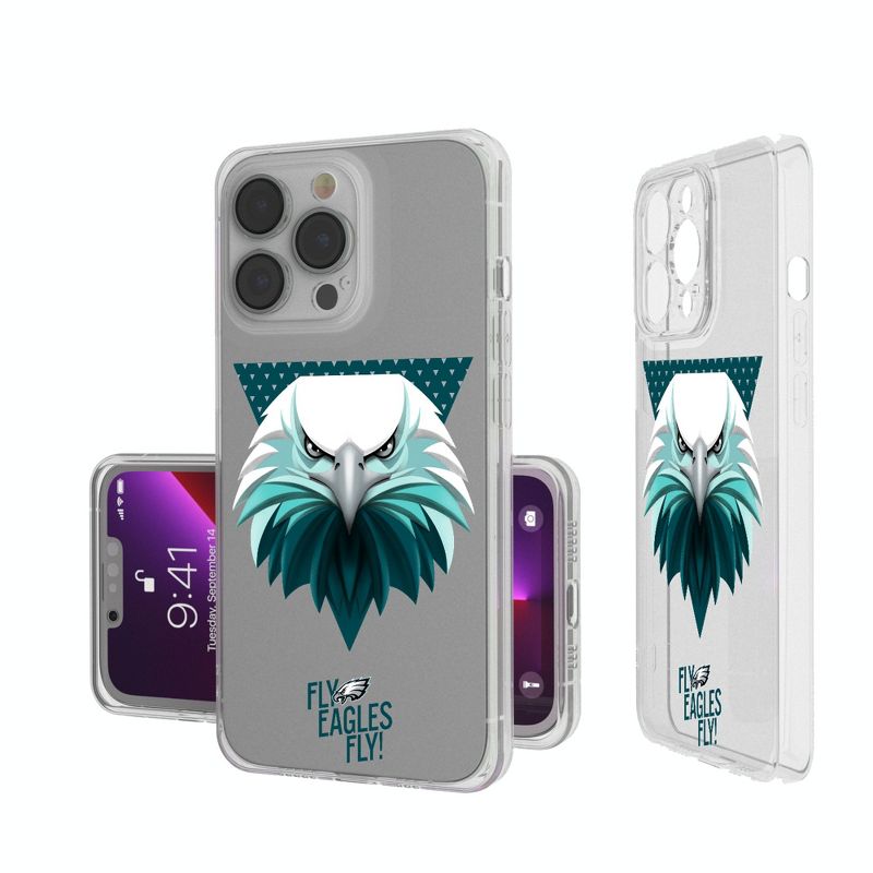 Keyscaper Philadelphia Eagles 2024 Illustrated Limited Edition Clear Phone Case, 1 of 7