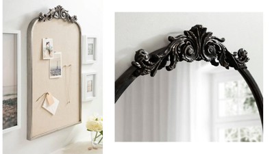Arendahl 24" x 41" Gold Baroque-Inspired Vanity Mirror