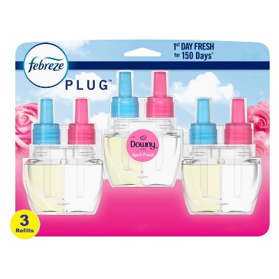 Febreze Odor-fighting Fade Defy Plug Air Freshener Refill - Downy April ...