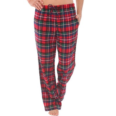 Pendleton Women's Cotton Flannel Pajama Bottoms, Red/Black Ombre