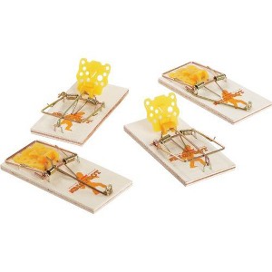 JT Eaton Bigfoot Mechanical Mouse Trap with Expanded Trigger (4-Pack) - 1 of 1