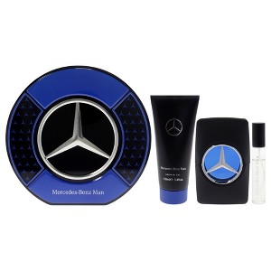 Mercedes-Benz Man 2022 by Mercedes-Benz for Men - 3 Pc Gift Set 3.4oz EDT Spray, 0.34oz EDT Spray, 3.4oz Shower Gel - 1 of 4