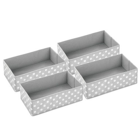 Mdesign Fabric Child Kids Dresser Drawer Organizer Storage 4 Pack Target