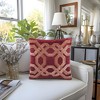 LIVN CO. Traditional Braided Square Decorative Pillow - 2 of 4