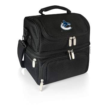 NHL Vancouver Canucks Pranzo Dual Compartment Lunch Bag - Black