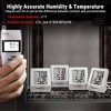 ThermoPro TP49 Mini Hygrometer Thermometer with Large Digital View Indoor Thermometer Humidity Gauge Monitor for Greenhouse Cellar - 4 of 4