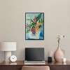 Art Remedy Tropical Flower Bag Vase Paintings Framed - 2 of 4