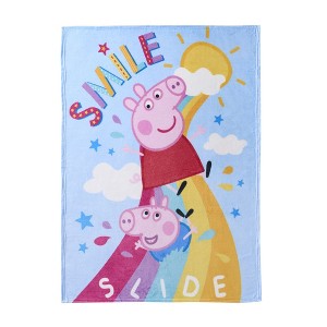 46"x60" Peppa Pig Kids' Throw Blanket - 1 of 4