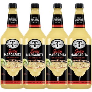 Mr & Mrs Spicy Margarita Mix, 1L Bottle – Premium Cocktail Mixer for Margarita Mix, Ready to Use - 1 of 4