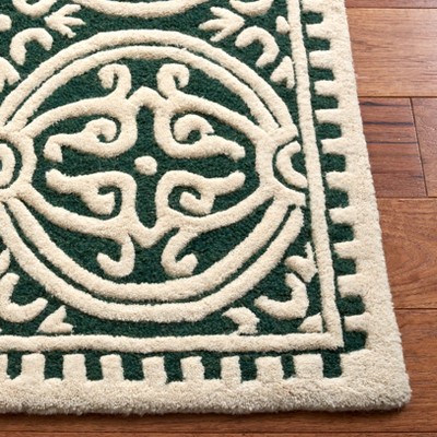 Ivory Elegance 5' x 8' Hand-Tufted Wool Area Rug