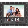 PosterPalooza | 16x14 Wide Bamboo Picture Frame, UV Acrylic, 4 Finishes - Brown, Black, Silver, and Natural - 2 of 4
