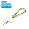 Unique Bargains Plastic Wear-resistant ID Card Wristlet Keychains 2 Pcs - 4 of 4