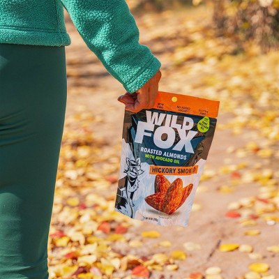 Wild Fox Roasted Hickory Smoked Almonds - 10oz