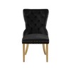Meridian Furniture,Carmen Velvet Dining Chairs, Set of 2 - 2 of 4