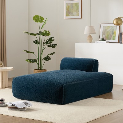 Whisen 72" Oversized Modular Right Facing Foam Filled Sofa Bed for Living Room Elderly Baby Friendly No Assembly Free Combination