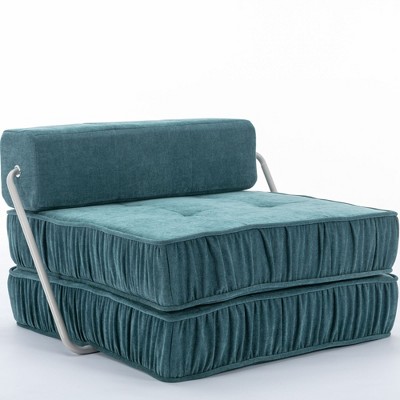NicBex Convertible Sofa Bed Sleeper Sofa Chair Futon Sofa Bed 1 Seat Comfortable Removable Backrest for Apartments, Dormitories