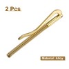 Unique Bargains Alloy Storage Clips for Food Bag Sealing Paper File Photo 2 Pcs - 3 of 4