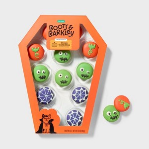 Halloween Pumpkin Flavor Spooky Mini Biscuits Dog Treats - Boots & Barkley™ - 5.6oz/12ct - 1 of 3
