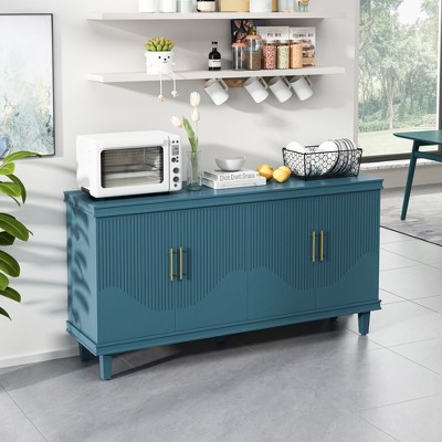 59.84''Large Size 4-Door Cabinet, Same as Living Room, Kitchen, Bedroom, Hallway