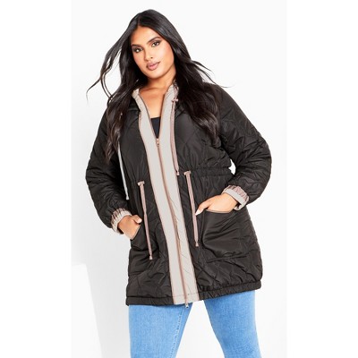 Target coats hot sale plus size