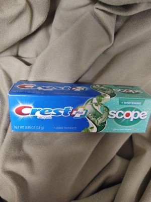 Crest + Scope Complete Whitening Toothpaste Minty Fresh - Trial Size ...