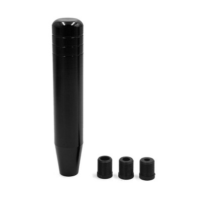 Unique Bargains Aluminum Alloy Manual Gear Shift Shifter Lever Knob for Car Auto 7.1" Long Black