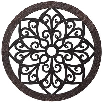 The Lakeside Collection Scrolled Wall Medallion Elegant Metal Wall Art Decor - Star