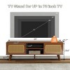 VYNXARIA Mid Century Modern Rattan TV Stand for 55/60/65 inch TV,Entertainment Cabinet, Media Console for Living Room Bedroom Media Room,Walnut - 4 of 4