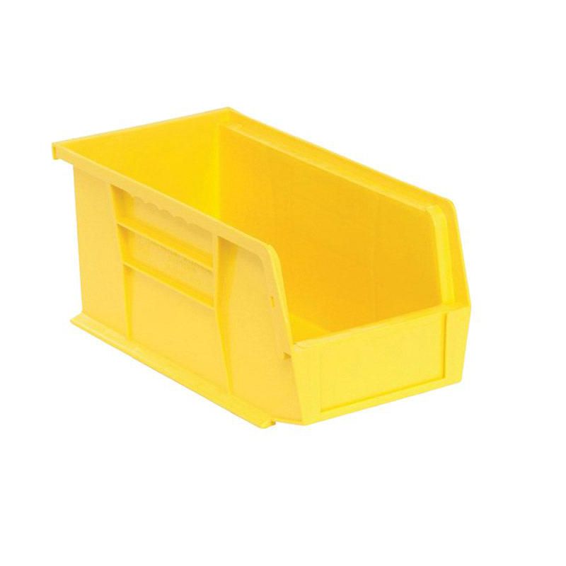 Quantum Storage 5-1/2 in. W X 4-3/4 in. H Tool Storage Bin Polypropylene 1 compartments Yellow, 1 of 3
