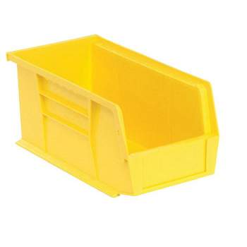 Quantum Storage 5-1/2 in. W X 4-3/4 in. H Tool Storage Bin Polypropylene 1 compartments Yellow