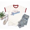 Simply Sage Market Women's Made In America Retro Short Sleeve Ringer Tee - 2 of 3
