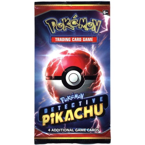 Pokemon Detective Pikachu Promo Booster Pack 4 Cards Code