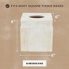 Creative Scents Rustic Luxe Tissue Box Cover Square - 4 of 4