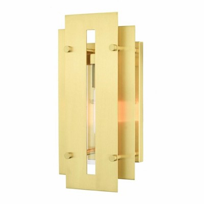 Livex Lighting Utrecht 1 - Light Wall Light in  Satin Brass