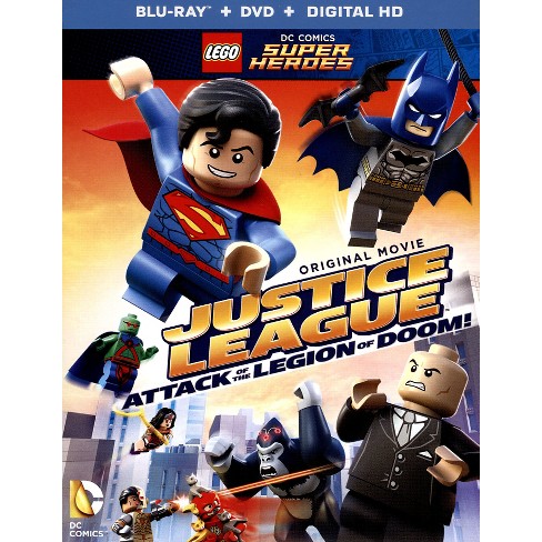 Lego Dc Super Heroes Justice League Attack Of The Legion Of Doom Blu Ray 2015 Target
